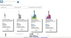 Desktop Screenshot of mein-zahnshop.de